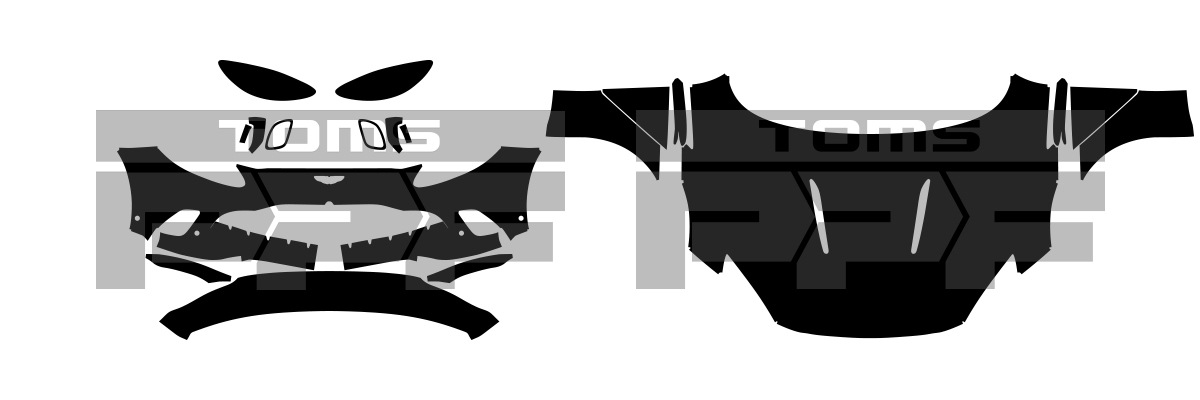 Front Full Set/hood 1peace