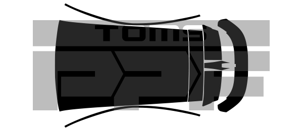 Roof/Rear wing
