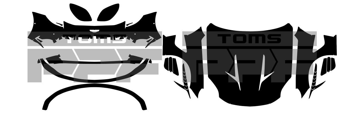 Front Full Set/hood 1peace